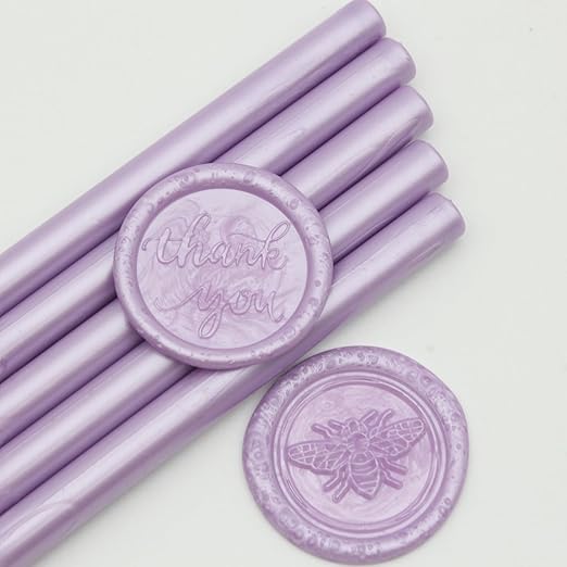 52pcs Lilac Purple Wax Sealing Sticks, Andotopee Glue Gun Wax Seal Sticks - Image 2