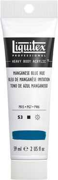Liquitex Professional Heavy Body Acrylic Paint, 2-oz Tube, Manganese Blue Hue by Liquitex