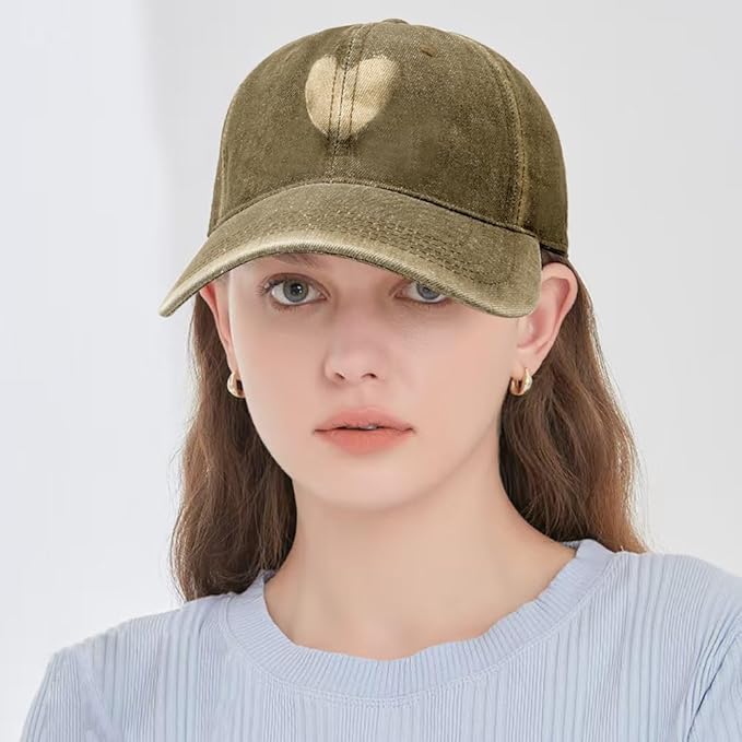 Baseball Cap for Women Men Classic Strapback Hats Adjustable Sun Hat