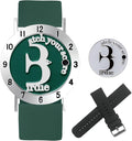 Golf Ball Marker with Golf Stroke Counter Bracelet, Birdie Ball Marker, Golf Accessories for Men and Women, Golf Gifts for Men and Women