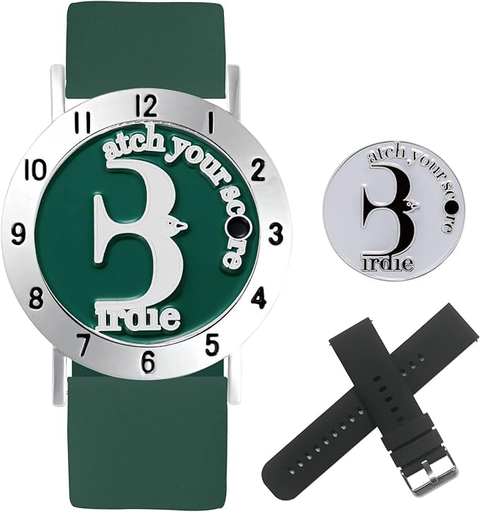 Golf Ball Marker with Golf Stroke Counter Bracelet, Birdie Ball Marker, Golf Accessories for Men and Women, Golf Gifts for Men and Women