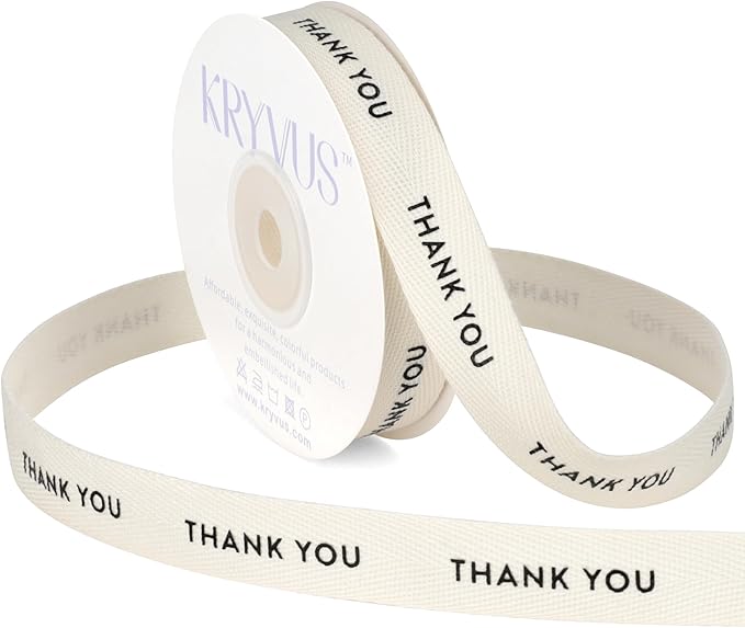 Thank You Ribbon by Kryvusribbon