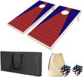 4×2FT Cornhole Board Set, Wooden Corn Hole Games by QZZIZ