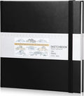 Moinchore Back to School Gifts Square Sketchbook 8 x 8 Inch Hardcover Art by Moinchore
