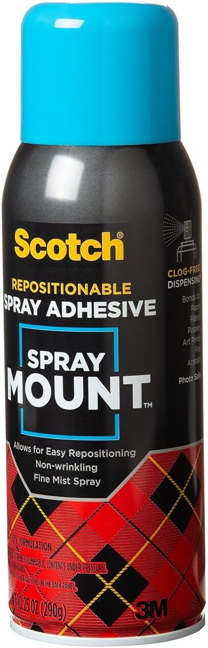 Scotch Spray Mount, 10.2 5 oz, Repositionable on Many Surfaces - Image 2