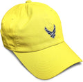 Speedy Pros Soft Baseball Hat Embroidered Dad Hat Air Force Emblem Embroidery Men & Ladies Baseball Cap Cotton