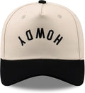 Funny Embroidered Trucker Hat, Vintage Two-Tone Cotton Baseball Cap for Men Women, Adjustable Dad Hat Gift Idea