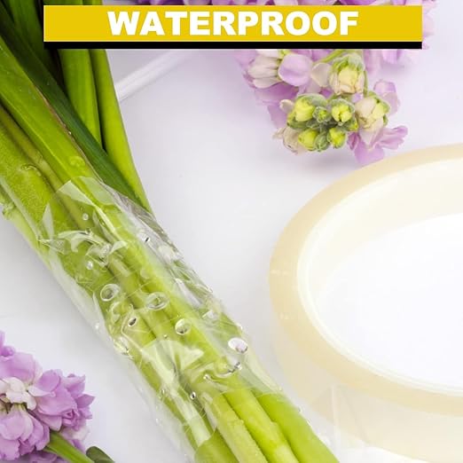 4Packs Clear Floral Tape - Image 5