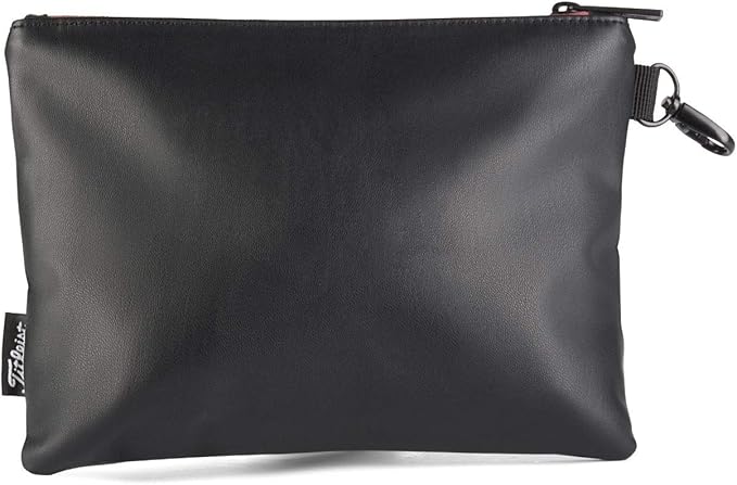 Titleist Travel Gear Professional Zippered Golf Pouch Black