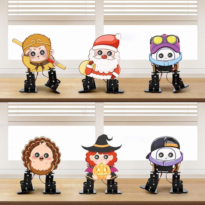 ACEBOTT Robotics for Kids Ages 12-16，Bionic Biped Robot Kit for Arduino ESP32 - Image 4