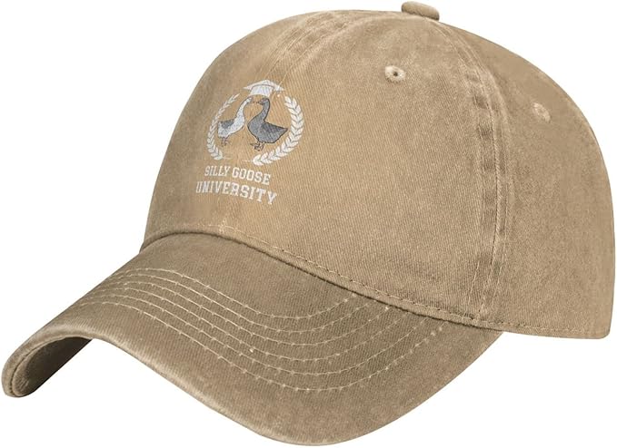 Funny Goose Hat Silly Goose On The Loose Hat Men Baseball Hats Funny Cap