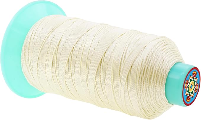 Mandala Crafts Size 277 840D T270 Bonded Nylon Thread Ivory Heavy Duty Sewing - Image 2