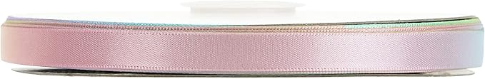 MEEDEE Pastel Rainbow Satin Ribbon - Image 4