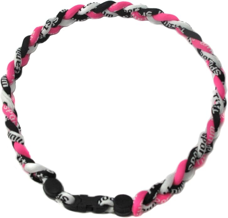 MapofBeauty 18 Inch Sport Three Colors Three Braided Rope Tornado Necklace