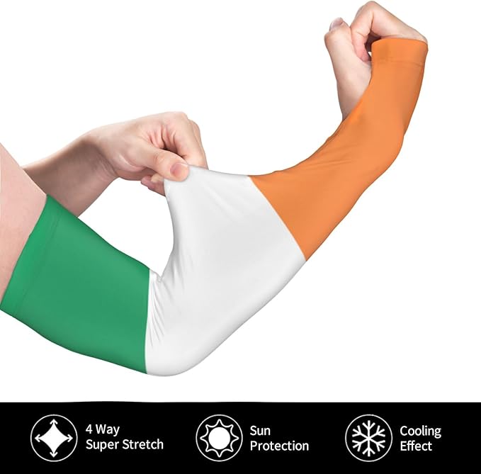 Cooling Arm Sleeves Cover Summer Sun Protection Arm Sleeves For Women Men Outdoor Sports Ice Silk Arm Sleeves