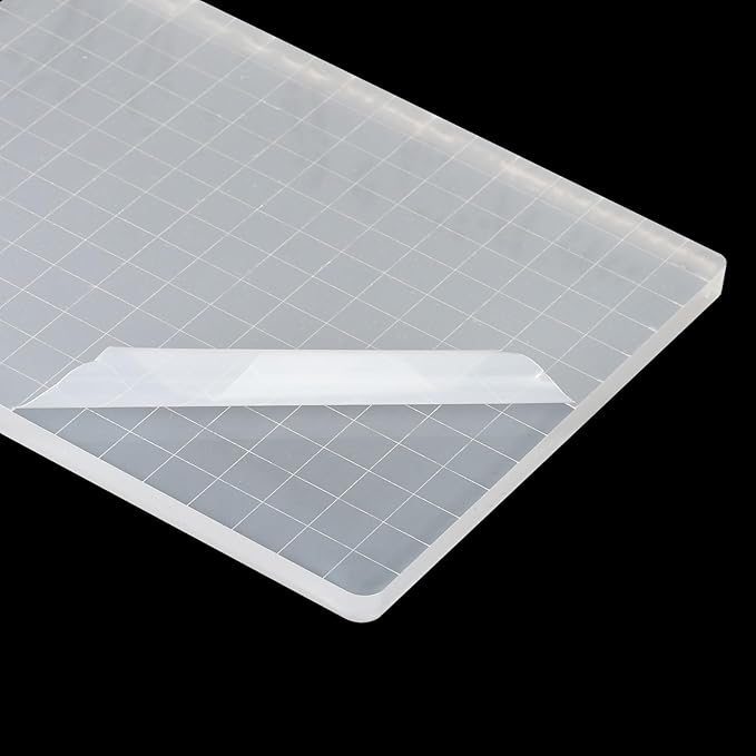 PATIKIL 6" x 5" Acrylic Stamp Block - Image 5