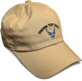 Speedy Pros Soft Baseball Hat Embroidered Dad Hat Air Force Emblem Embroidery Men & Ladies Baseball Cap Cotton