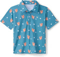 Tipsy Elves Kids and Toddlers Golf Shirts - Athletic Comfort Fit with Quick Dry Material