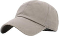 KBETHOS Classic Unisex Cotton Adjustable Low Crown Baseball Cap – Plain Dad Hat