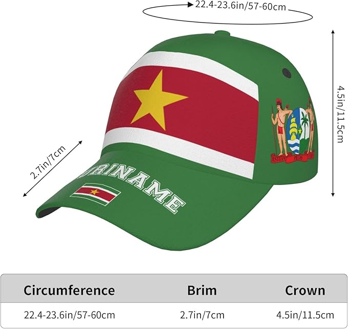 National Flags Baseball Cap for Men Women, Fashion Adjustable Sun Protection Visor Caps Trucker Hat Patriotic Caps