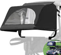 DRIVE UP Golf Cart Rear Bag Rain Cover for Most Yamaha Club Car EZGO Golf Carts, Black/Beige Heavy-Duty Golf Rear Rain Shelter with Bracket Kit
