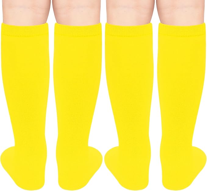 qikqik Toddler Soccer Socks Kids Soccer Socks Boys Baseball Sock Youth Football Sock Girls Softball Accessories Team Sports