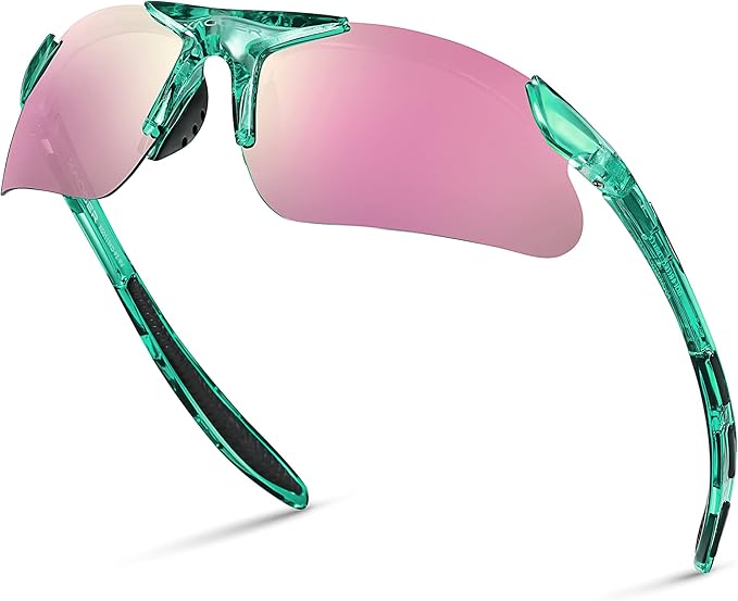 Xagger Kids Youth Polarized Sports Sunglasses for Boys Girls Baseball Softball Glasses TR90 Frame