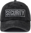 Security Hat for Men Women, Adjustable Embroidered Cotton Baseball Cap