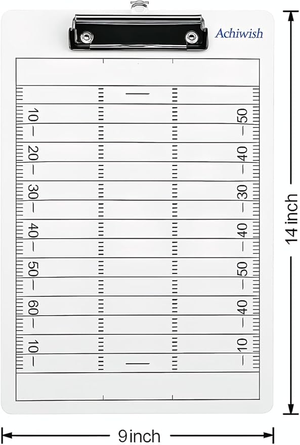 Football clipboard for Coaches, Premium Football White Board for Coaches, Waterproof Football Dry Erase Board for Coaches, Double-Sided Football clipboard with Tactics Field & Lineup Planner