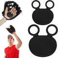 2PCS Palm Guard Baseball Glove Wrap, 2 Sizes Premium Silicone Palm Protector for Impact Absorption | Palm Baseball Hand Guard Glove Padding Accessory Gear, Shock Pad Training Aid for Softball Gear