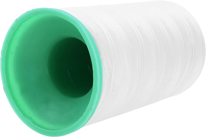Mandala Crafts Bonded Nylon Thread White Heavy Duty Sewing Threads - Image 2