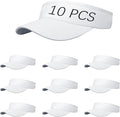 Adjustable Sport Sun Visor Hats Bulk Solid Color Blank Golf Cap Anti Ultraviolet for Beach Tennis Baseball