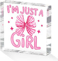 Positive Affirmation Gifts for Women Friends, Preppy Desk Decor Acrylic Sign by Unknown