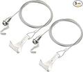 uxcell 5Pcs Picture Hanging Wire Kit, 2.5 m x 1.5 mm Heavy Duty Picture Hangers by uxcell