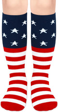 Olreco 1 Pack Toddler Kids Youth Soccer Socks Girls Boys Baseball Socks Youth Knee High Softball Football Accessories Cotton