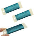 HAHIYO 26Gauge Blue Metal Floral Wire by HAHIYO