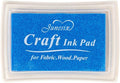 Blue Ink Pad Finger Washable Kids Stamp Ink Pad by Ancwzoz