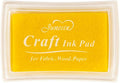 Yellow Ink Pad Finger Washable Kids Stamp Ink Pad by Ancwzoz