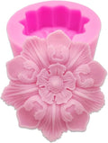 3D Silicone Soap Molds Flower Shape Silicone Mold by maruomiki