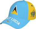 National Flags Baseball Cap for Men Women, Fashion Adjustable Sun Protection Visor Caps Trucker Hat Patriotic Caps