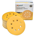 5-Inch 8-Hole Hook and Loop Sanding Discs 800-Grit Random Orbit Sandpaper by Aiyard