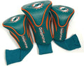 Team Golf NFL San Diego Chargers Contour Golf Club Headcovers (3 Count) Numbered 1, 3, & X, Fits Oversized Drivers, Utility, Rescue & Fairway Clubs, Velour Lined for Extra Club Protection