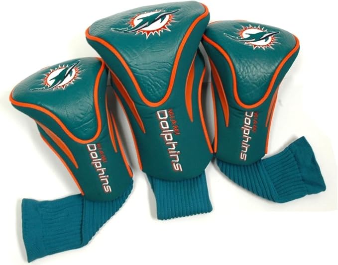Team Golf NFL San Diego Chargers Contour Golf Club Headcovers (3 Count) Numbered 1, 3, & X, Fits Oversized Drivers, Utility, Rescue & Fairway Clubs, Velour Lined for Extra Club Protection