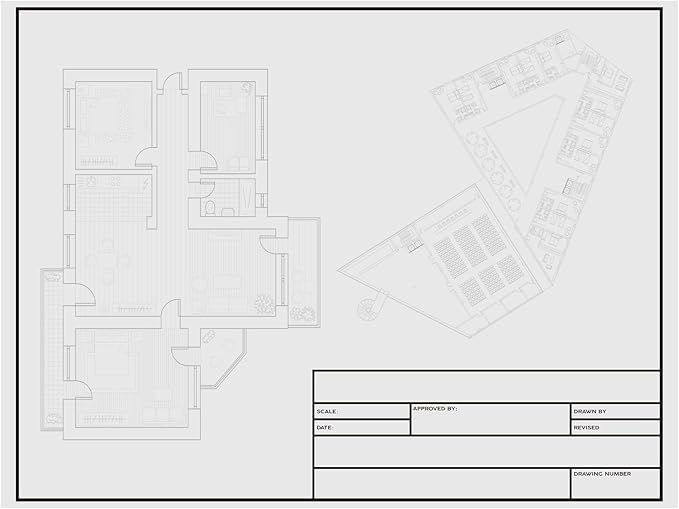 Geyee 10 Sheets Architectural Vellum Paper Translucent White Vellum Sheets - Image 5