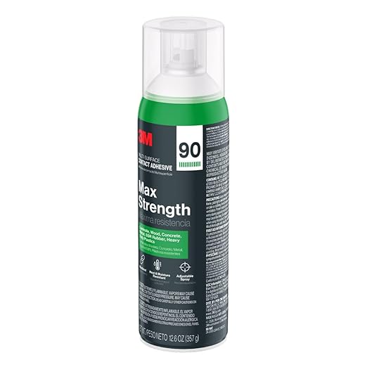 3M Max Strength 90 Multi-Surface Contact Adhesive, 12.6 oz., Low VOC, Max Bond - Image 5
