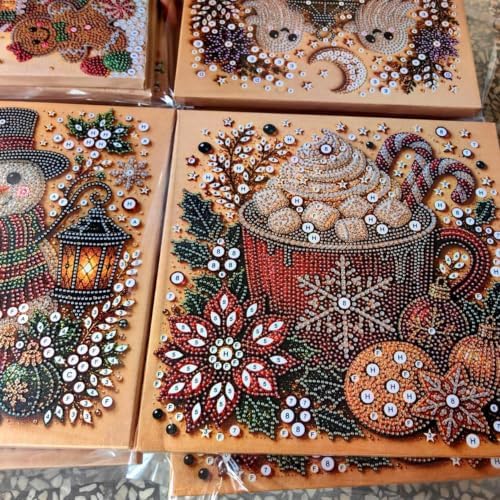 Reofrey DIY Halloween Pearl Art Kits for Adults, 5D Diamond Art Kits B02