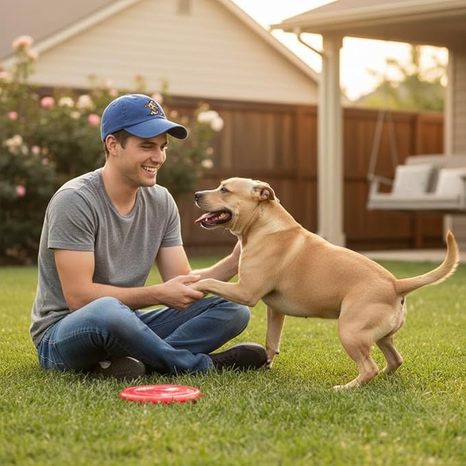 Pet Dog Lover Gifts,Embroidered Dog Baseball Hats for Men Women Dad Mom