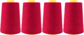 Mandala Crafts 4 Pack of Serger Threads Cones Spools by MandalaCrafts