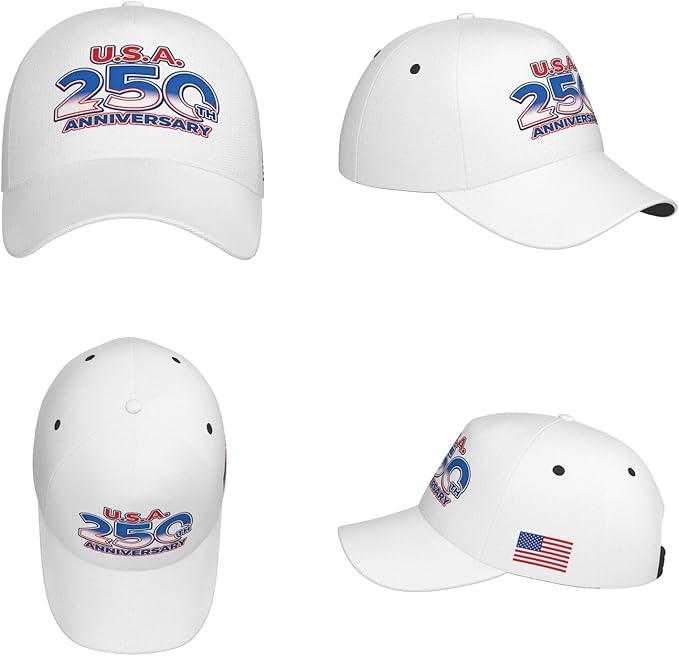 USA Flag Baseball Cap American Patriotic Trucker Hat Father Dad Mother Mom Adjustable Sportswear Hat for Men Women Adults