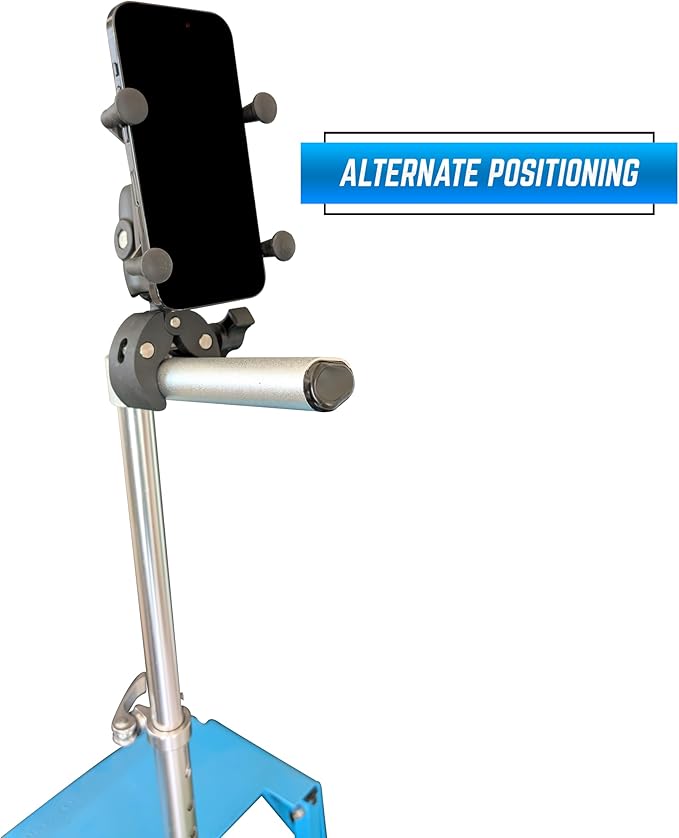 Rogue Iron Disc Golf Cart Phone Mount for Zuca Carts and All Other Disc Golf Carts